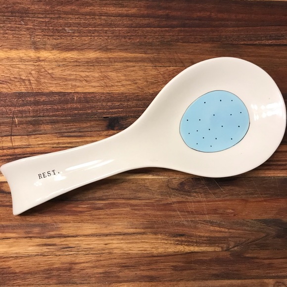 Rae Dunn Other - Rae Dunn Ceramic Easter “Rest” Spoon Rest